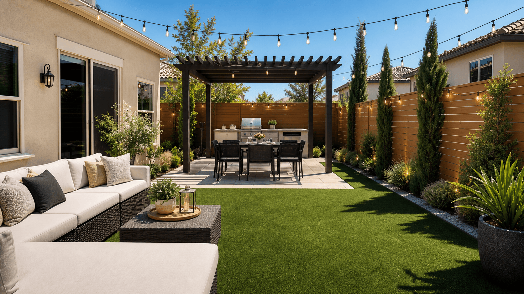 Modern Party Patio